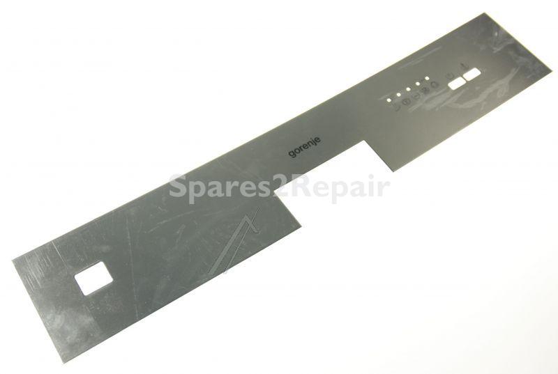 Smeg Operating Unit Screen - 763253080 Inlay Ctrl panel Gi61224x