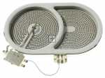 Atlan Ceramic Heater Element - 10 57411 504 2401000046 Burner 1100+900w