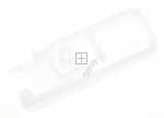 Door Hinges - 50283143001 Head left front Piece [Electrolux Aeg]