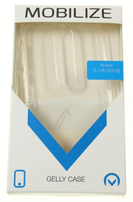 Mobilize Leather Bag Gsm - 24215 Mobilize Gelly Case Nokia 6 (2018) Clear