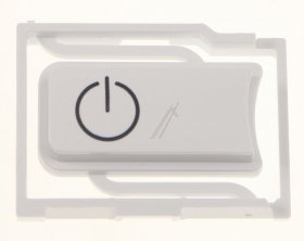 Power Button - C00634687 488000634687 Button On-off White [Whirlpool Indesit]