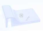 Housing Part - 70000767 Cover Middle Hinge 70000767 [Candy Hoover]