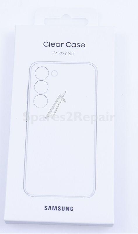 Samsung Leather Bag Gsm - Ef-qs911ctegww Samsung Clear Case For Galaxy S23 Transparent