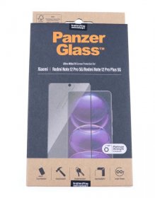 Panzerglass Display Protective Film - 8054 Panzerglass Screen Protector Xiaomi Redmi Note 12 Pro | 12 Pro Plus | Poco X5 Pro | Ultra-wide Fit