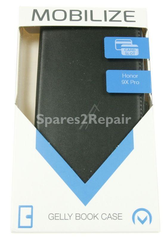 Mobilize Leather Bag Gsm - Suitable For Mobilize Classic Gelly Wallet Book Case Honor 9x Pro Black