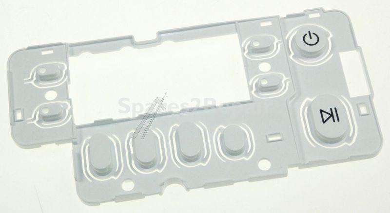 Samsung Button - Dc64-01529a Button-push(f):heba-pjt abs - wht silk