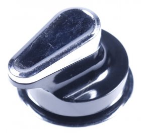 Simfer Button - H55-10-100-018 10003588 Bakelite Knob Black Shiny Capped (pf1) 90x60