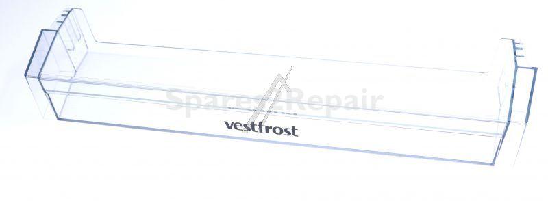 Refrigerator Door Shelf Upper - 42160671 Cheese-butter Shelf 373(trans-gray)vf Srgf [Vestel]