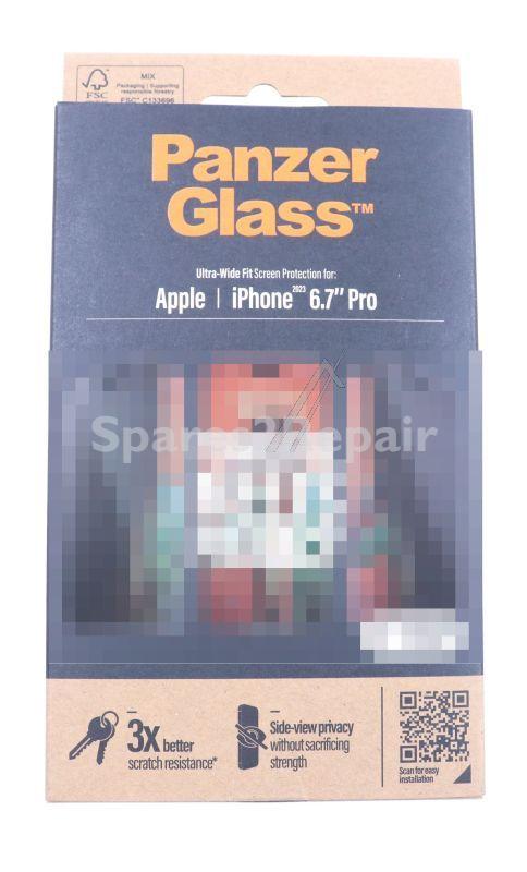 Panzerglass Display Protective Film - P2828 Panzerglass Privacy Screen Protector Iphone 15 Pro Max | Ultra-wide Fit