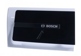 Detergent Dispenser Cover - 12043229 Tray Handle-dispenser Ground Body White Front Black [Bosch Siemens]
