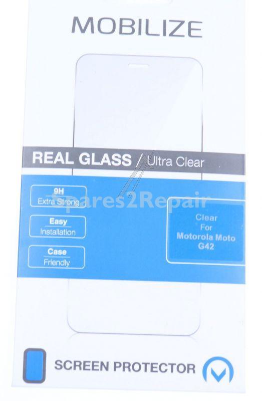 Mobilize Display Protective Plastic Film - 56445 Mobilize Glass Screen Protector Motorola Moto G42