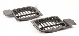 Air Vent Grille - 42255471 Plinth Fan Cover Cond-t Series-black [Vestel]