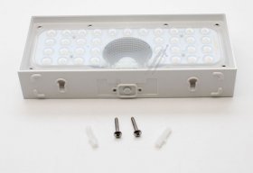 Luceco Workshop Light - Projecteur Filaire De Chantier Ip65 Noir 800lm 10w 5000k - CÂble 1 5m Ho5rn-f 3g1 - EFLDW10B50-EU