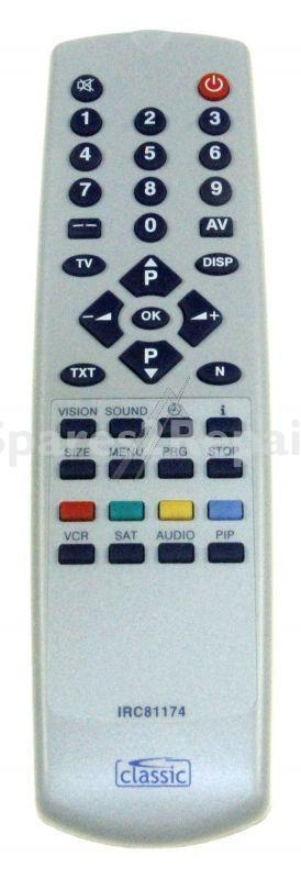 Classic Classic 1 To 1 Remote Controls - Irc81174 Remote Control Classic Tv