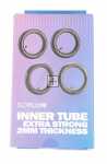 Soflow Emobility Inner Tubes - 700 100 33 Inner Tube Extra Strong X2mm X 0d Valve