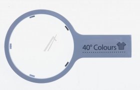 Ring - C00448151 481010854381 Ring Button Grey -core-40col-sym [Whirlpool Indesit]