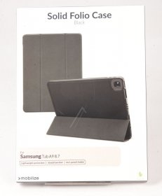 Mobilize Leather Bag Gsm - 80893 Mobilize Solid Folio Case For Samsung Galaxy Tab A9 8 7 Black
