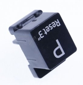 Button - 1734240200 C00907611 Reset Program Button Black [Arcelik]