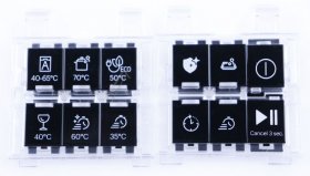 Button - 1780782500 C00907592 Printed Key Group [Arcelik]