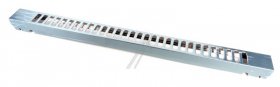 Smeg Panel - 070130820 Aluminum Ribbed Trim H20 C6gmx2 Vertical
