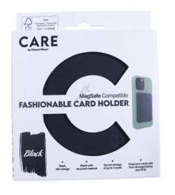 Panzerglass Leather Bag Gsm - 1445 Care Fashionable Card Holder Black Iphone