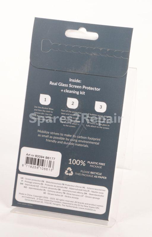 Mobilize Display Protective Film - 80094 Mobilize Privacy Glass Screen Protector - Black Frame - For Samsung Galaxy A16 4g-5g
