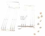 Kuppersbusch Teka Housing Part - 89662270 Service Kit Mw+kombi (new Side Supports)