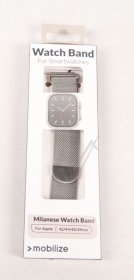 Mobilize Wristbands For Smartwatch - 81680 Milanese Strap For Apple Watch 42-44-45-49mm - Silver