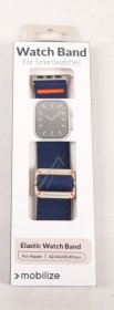 Mobilize Wristbands For Smartwatch - 81686 Mobilize Watch Strap - Elastic - For Apple 42-44-45-49mm - Blue