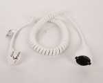 Bachmann Power Supply Cable - Bm0010720 Spiral Cable H05vv-f 3g1 5mm² L:0 5m Ws Cee7-7