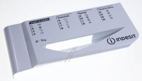 Handle - C00512846 488000512846 Drawer Handle Global White [Whirlpool Indesit]