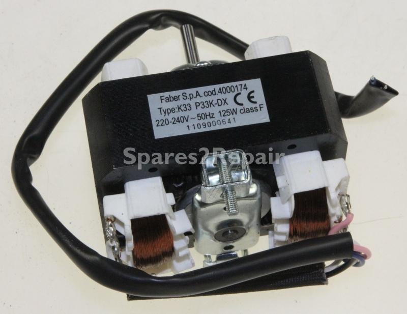 Washing Machine Motor - C00015749 482000072717 Motor K33 P33 Klixon 220-240v [Whirlpool Indesit]