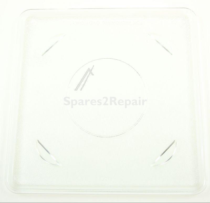 Glass Panel - 140042790018 Tray Glass Microwave 280x280mm [Electrolux Aeg]