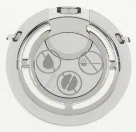Saeco Flap - 421944062411 Funnel-grey Bottom Coffee Container Lid With Screw-lubricant