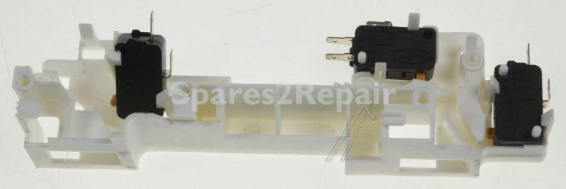 Atag Door Interlock Switch - 88014853 32476 Microswitchs Cpl+holder Nw