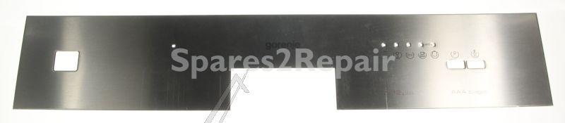 Smeg Operating Unit Screen - 763253120 Inlay Ctrl panel Gi6224x