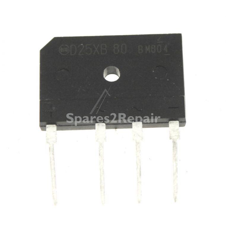 Vestel Bridge Rectifier - D25xb80 30068094 Diodebri D25xb80 25a-800v150alongleadro