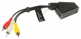 Samsung Scart Adaptor - Bn39-01545d Cbf Signal- Scart To Rca 3p* 200+-20mm Ul
