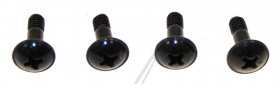 Vestel Screw - 23217618 Detachablestandyfmbm4*12_5pcs_blk_(e(pkg