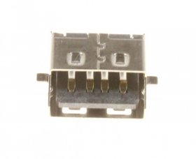 Samsung Socket, Jack - 3722-003606 Jack-usb 4p-1c au blk angle-offset a