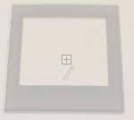 Glass Lamp Cover - 00654739 Cover [Bosch Siemens]