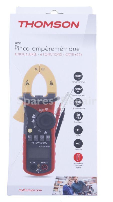 Plier Measuring Tool - Pince AmpÉremÉtrique Pro - 6 Fonctions Cat Iii 600v-600a