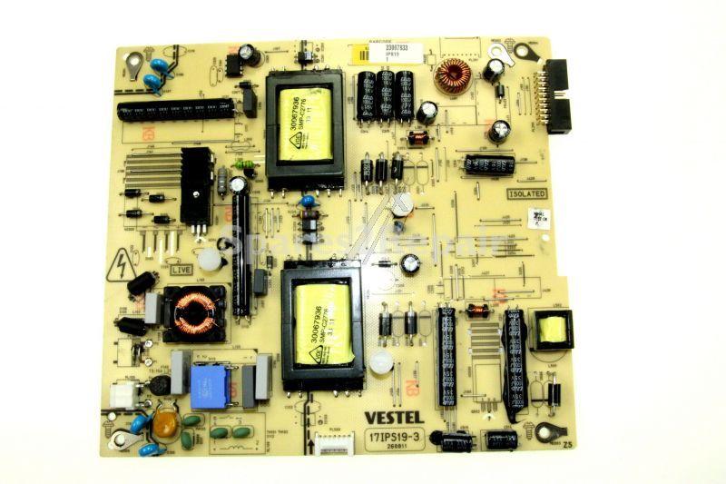 Vestel Power Supply Board - 23007833 Md asy 17ips19-3- Bms_mb62