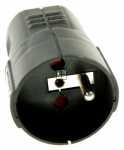 Bachmann Coupler / Connector - Schutzkontaktmontagekupplung, Schwarz, Frankreich-belgien
