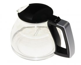 Melitta Coffee Pot - 6562595 Glass Jug Black-silver