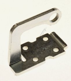 Door Hinges - C00286906 481050306203 Cover Hinge Upper Left Black [Whirlpool Indesit]