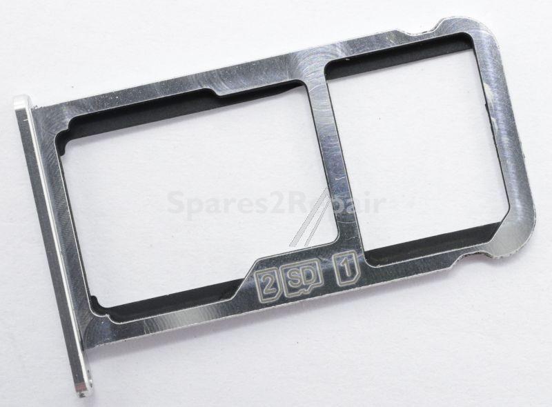 Nokia Sim card Holder - Meple02004a Nokia 6 Dual Sim - Sim Card Holder White-copper
