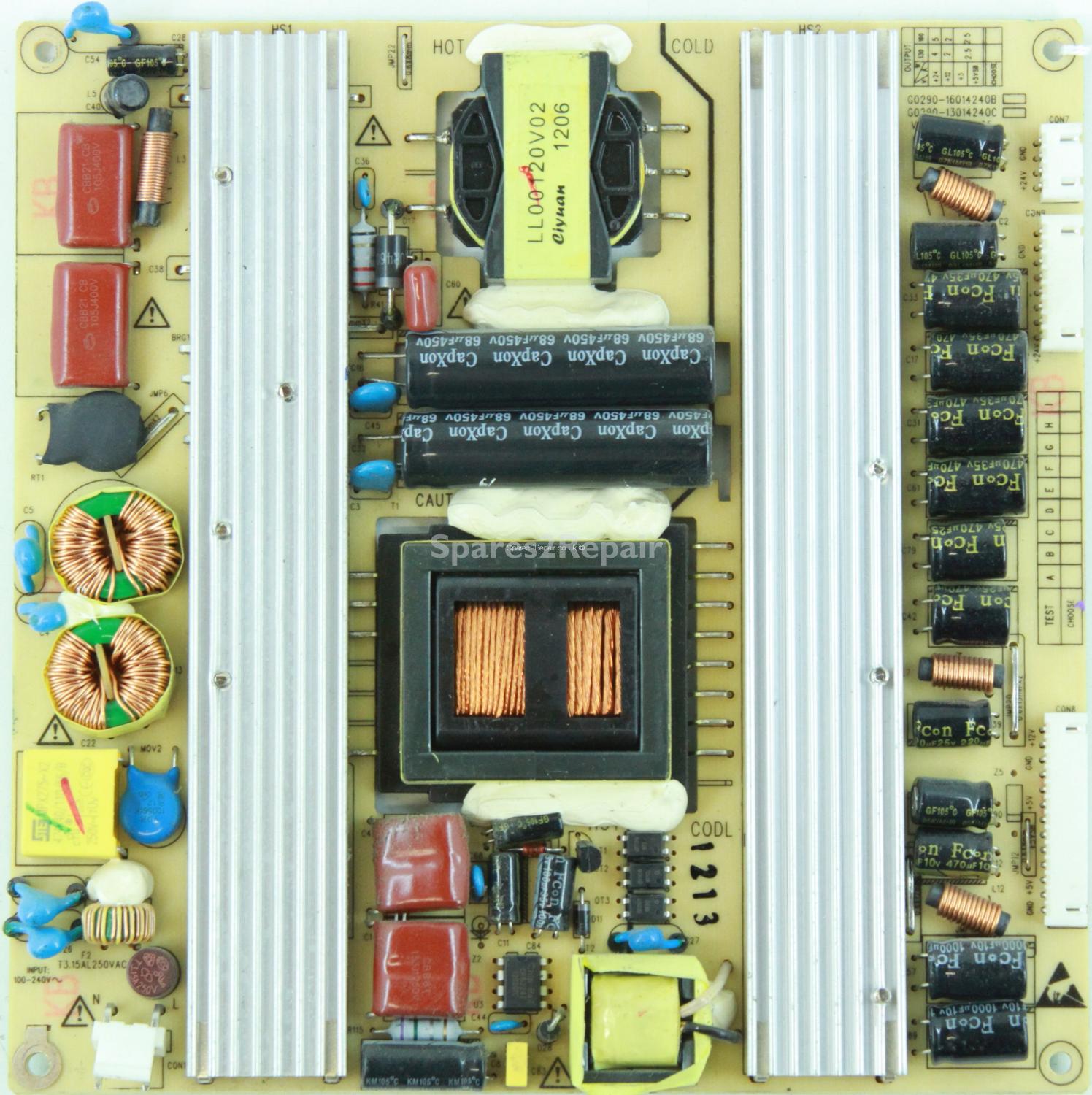 Baird TE40LED BK - PSU - G0290-16014240B - G0290-13014240C - V:0.7