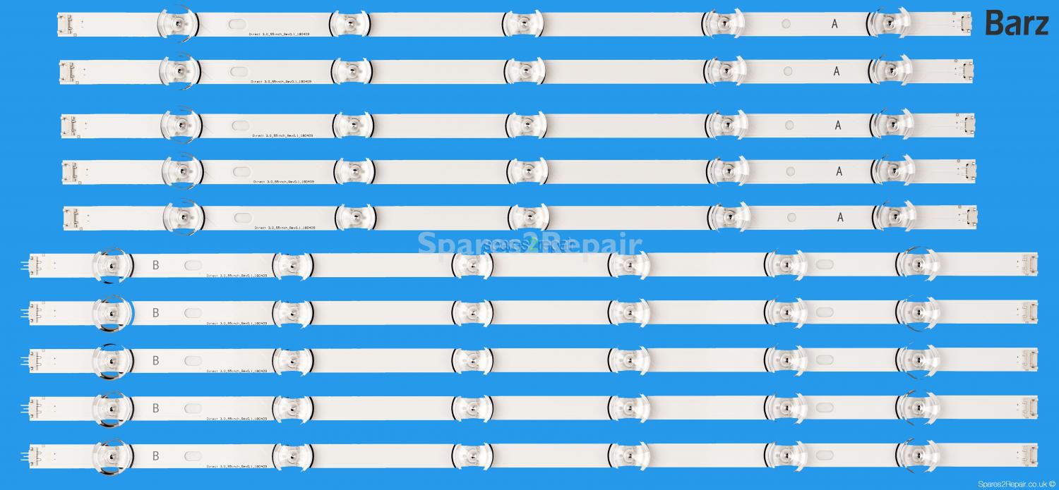 LG 55 inch Full LED Backlight Array - LC550DUE FG - LC550DUH FG - 6916L-1730A - 6916L-1731A - AGF78401601 - AGF78401701