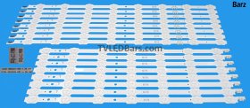 Samsung 55 inch Full LED Backlight Array - DCGE-550DCA-R5 + DCGE-550DCB-R5 - BN96-33493A + BN96-33494A - CY-VH055FGLV1H - UE55HU7100 UE55HU7200